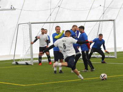 Zimowy piknik na „nowym” stadionie