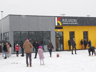 Zimowy piknik na „nowym” stadionie