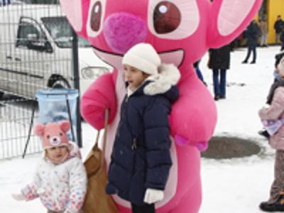 Zimowy piknik na „nowym” stadionie