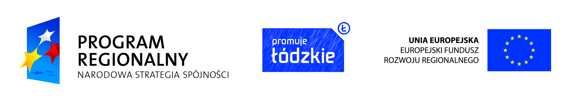 Logotypy dofinansowania woj. lodzkie