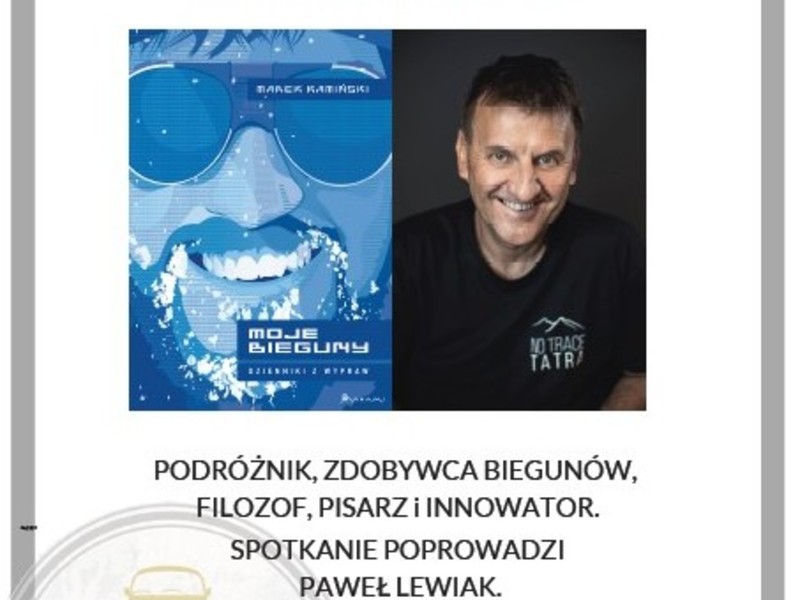 Zaproszenie na spotkanie autorskie  - Marek Kamiński