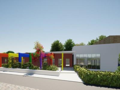 widok nowego budynku przedszkola