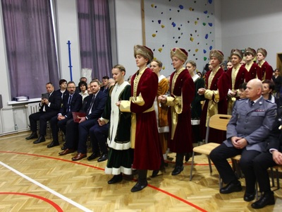 występy podczas otwarcia szkoły
