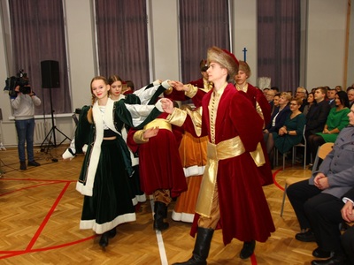 występy podczas otwarcia szkoły