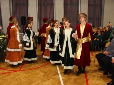 występy podczas otwarcia szkoły