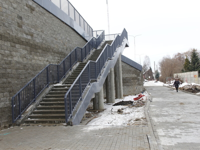 wejście po schodach
