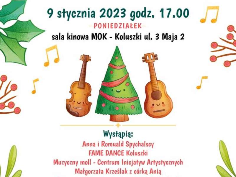 plakat kolędujemy dla Alicji