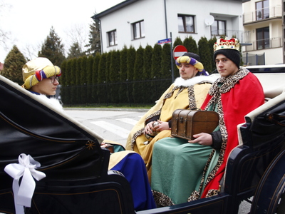 widok podczas przejazdu ulicami
