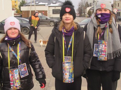 wolontariusze WOSP w Koluszkach