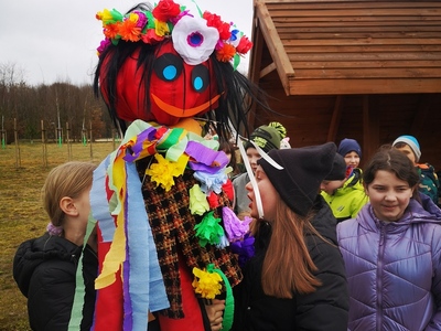 Topienie Marzanny w Lisowicach