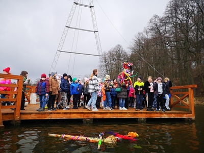 Topienie Marzanny w Lisowicach