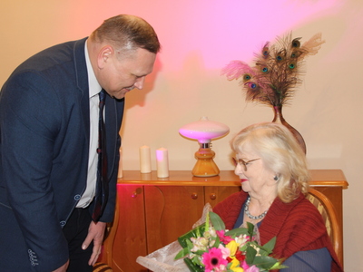 Burmistrz Koluszek z S. Celińską