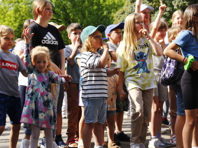 Dzień dziecka w parku