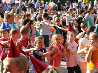 Dzień dziecka w parku