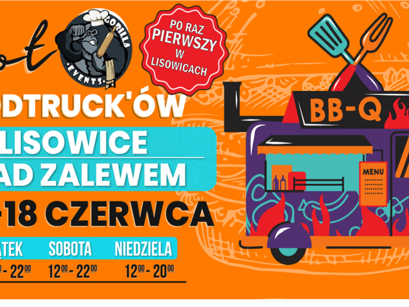 plakat zlotu foodtracków