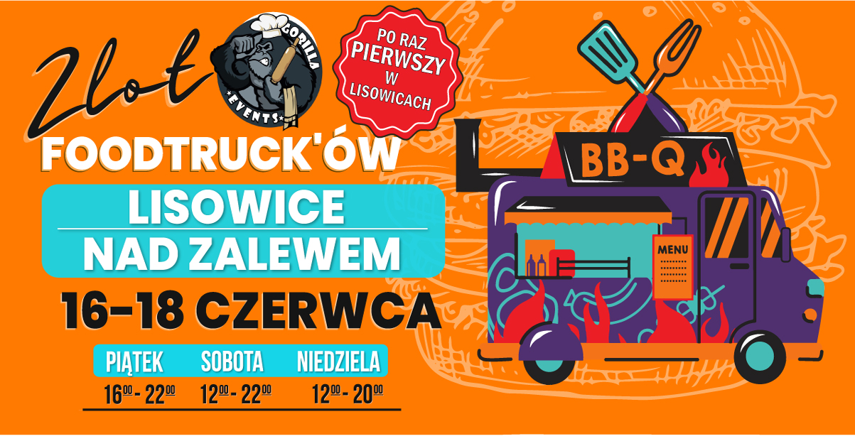 plakat zlotu foodtracków