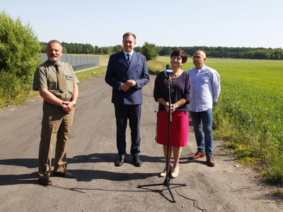 przedstawiciele władz Koluszek