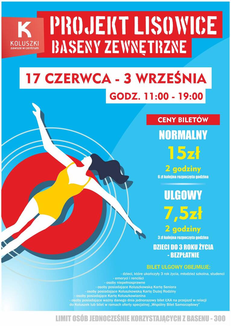 plakat baseny Lisowice
