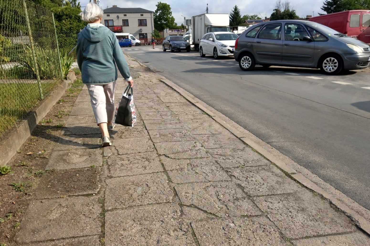 widok ulicy wokół rynku