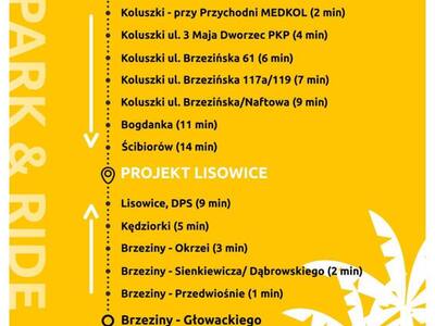 plakat rozkład jazdy