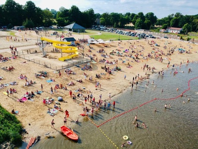 plaża w Lisowicach