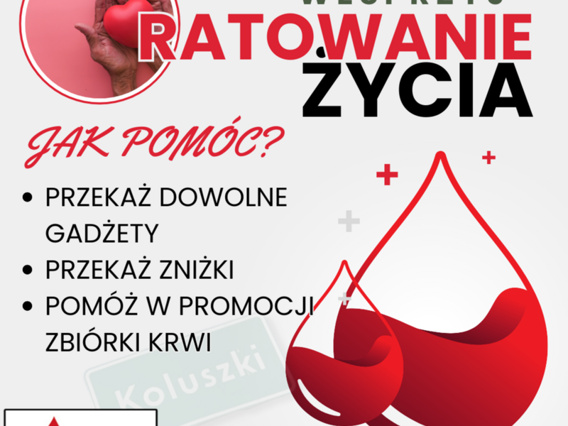 plakat krwiodawstwa