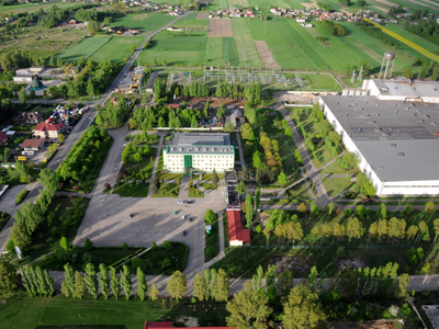 widok UM z lotu ptaka