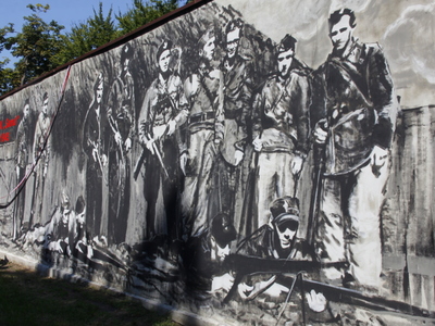 mural w Koluszkach