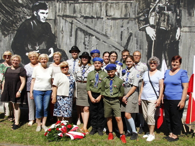 Odsłonięto mural Oddziału „Sama” 
