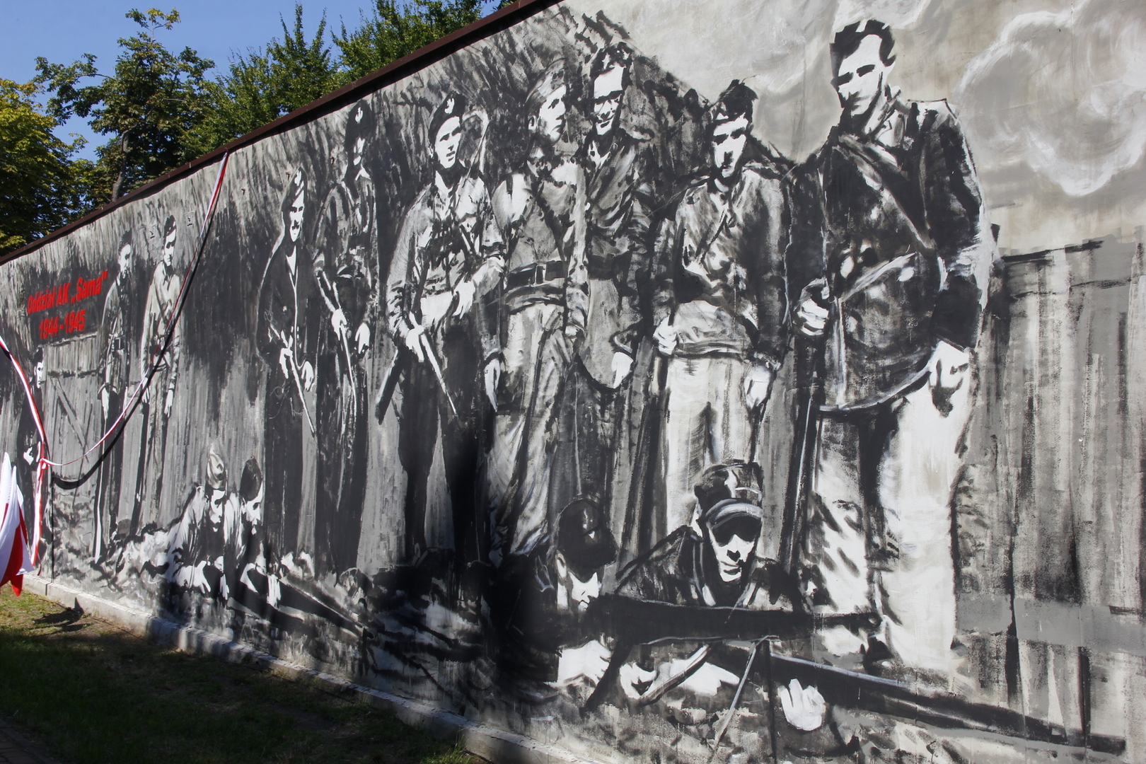 mural w Koluszkach