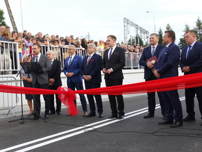 otwarcie tunelu w Gałkowie Dużym