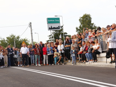 otwarcie tunelu w Gałkowie Dużym