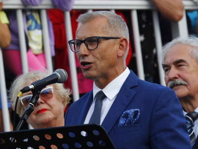 otwarcie tunelu w Gałkowie Dużym
