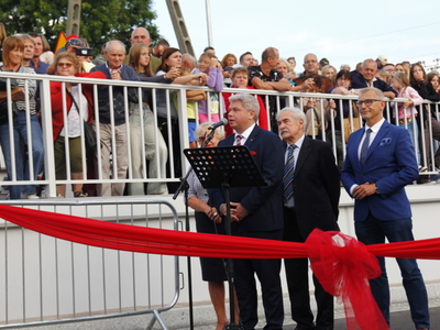 otwarcie tunelu w Gałkowie Dużym