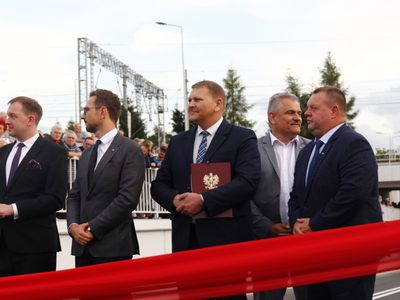 otwarcie tunelu w Gałkowie Dużym