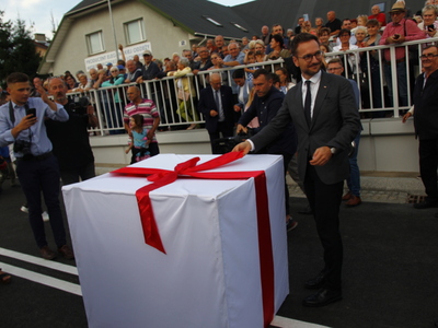 otwarcie tunelu w Gałkowie Dużym