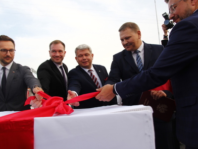 otwarcie tunelu w Gałkowie Dużym