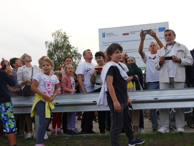 otwarcie tunelu w Gałkowie Dużym