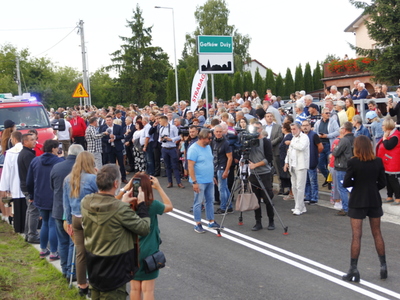 otwarcie tunelu w Gałkowie Dużym