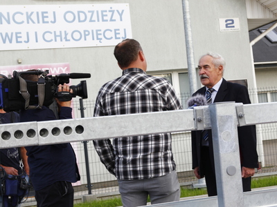 otwarcie tunelu w Gałkowie Dużym