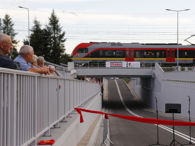 otwarcie tunelu w Gałkowie Dużym