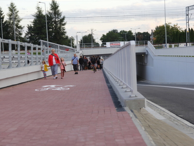 otwarcie tunelu w Gałkowie Dużym