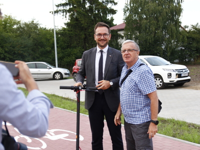 otwarcie tunelu w Gałkowie Dużym