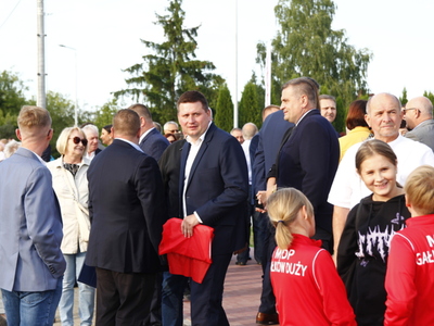 otwarcie tunelu w Gałkowie Dużym
