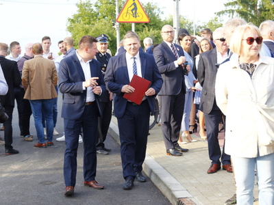 otwarcie tunelu w Gałkowie Dużym