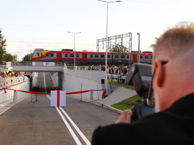 otwarcie tunelu w Gałkowie Dużym