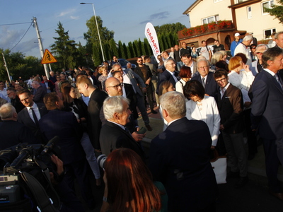 otwarcie tunelu w Gałkowie Dużym