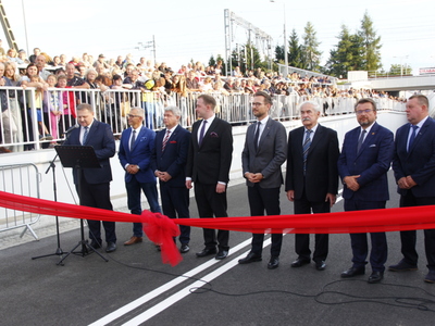 otwarcie tunelu w Gałkowie Dużym