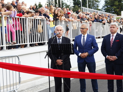 otwarcie tunelu w Gałkowie Dużym