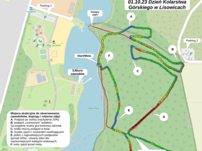 mapa wyścigu
